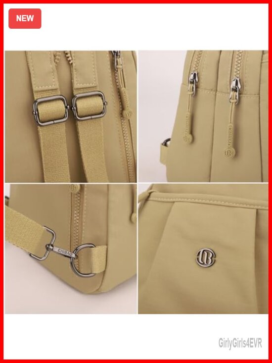 3-in-1 Convertible Backpack Chest Sling Crossbody Women Travel Lightweight